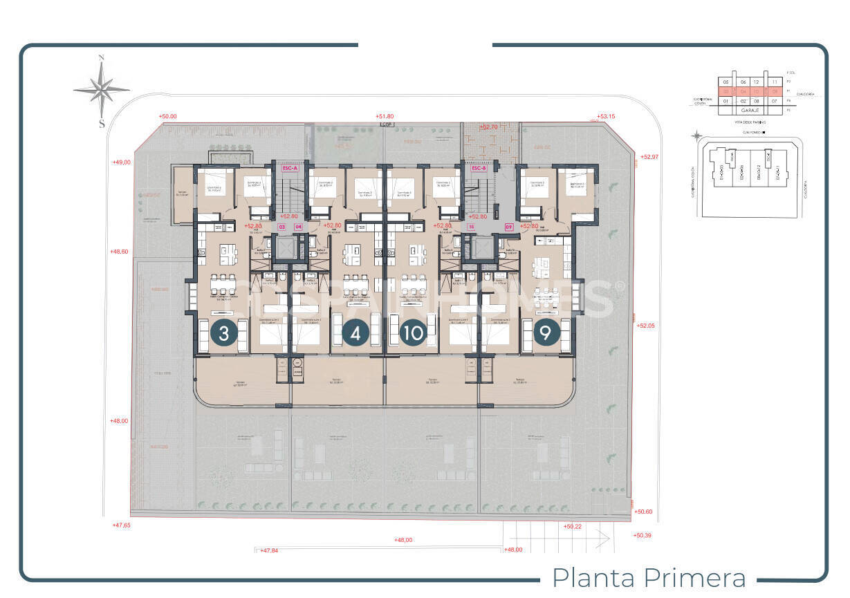 Apartamento en Benijófar, Alicante, España 3 dormitorios, 90 m2 No. 155498