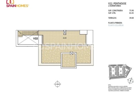 Lägenhet till salu i Cartagena, Murcia, Spanien 3 sovrum, 100 kvm. Nr. 155500 - foto 25