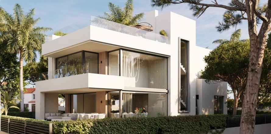 Villa in Marbella, Malaga, Spain 4 bedrooms, 457.18 sq.m. No. 174171