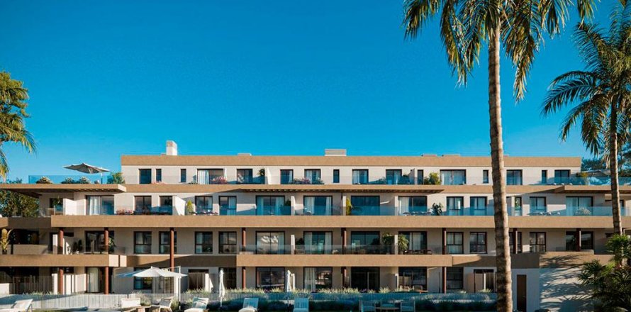 Huoneisto Mijas Costa, Malaga, Espanja 2 makuuhuonetta, 98 m2 No. 166149