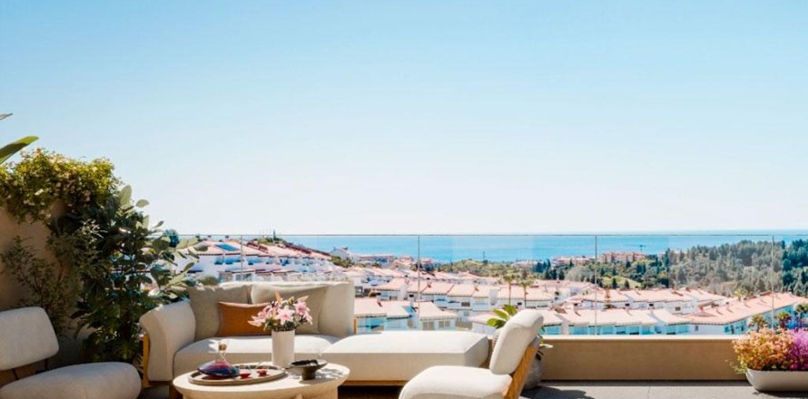 Huoneisto Mijas Costa, Malaga, Espanja 2 makuuhuonetta, 117 m2 No. 166151