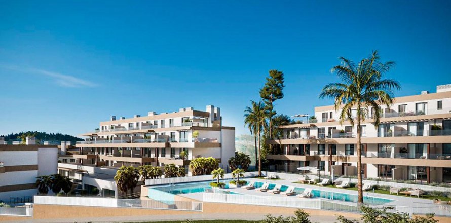 Huoneisto Mijas Costa, Malaga, Espanja 2 makuuhuonetta, 98 m2 No. 166147