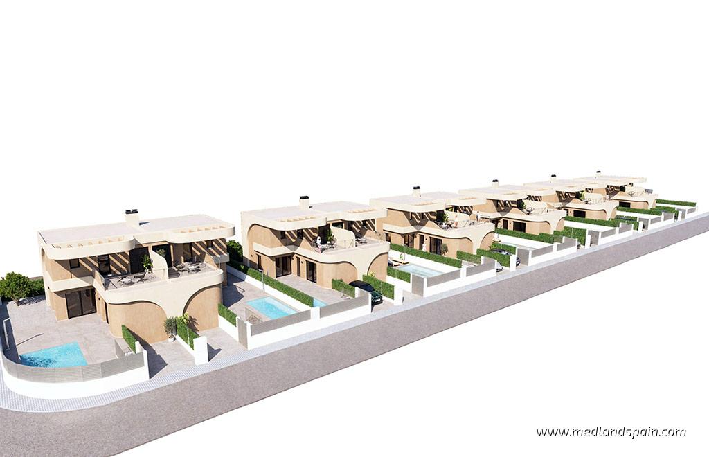 Villa a Daya Nueva, Alicante, Spagna 3 camere da letto, 109 mq. N° 166146