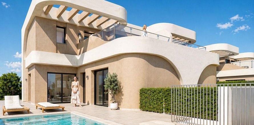 Villa a Daya Nueva, Alicante, Spagna 3 camere da letto, 109 mq. N° 166146