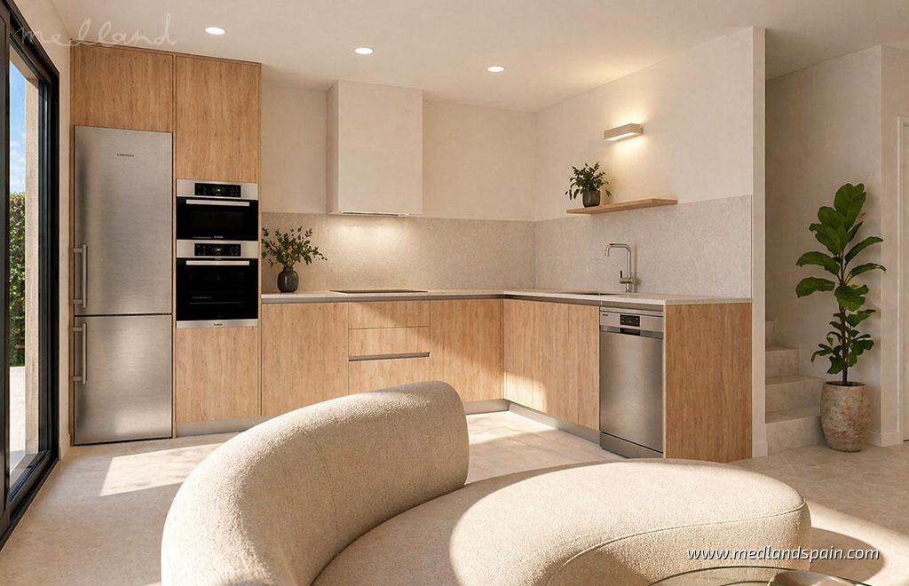Villa a Daya Nueva, Alicante, Spagna 3 camere da letto, 109 mq. N° 166146