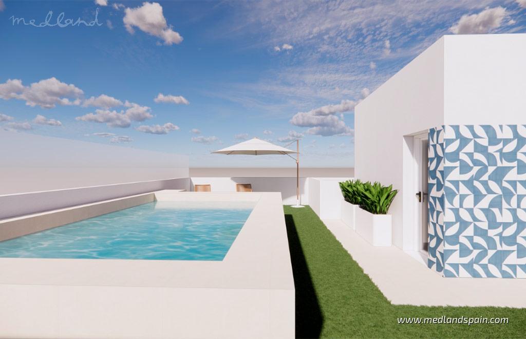 Apartament w Torre de la Horadada, Alicante, Hiszpania 1 sypialnia, 55 mkw. nr 148499