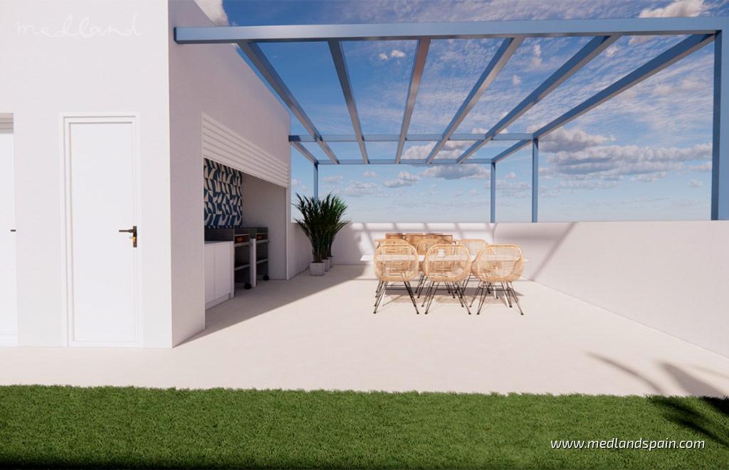Apartament w Torre de la Horadada, Alicante, Hiszpania 1 sypialnia, 55 mkw. nr 148499