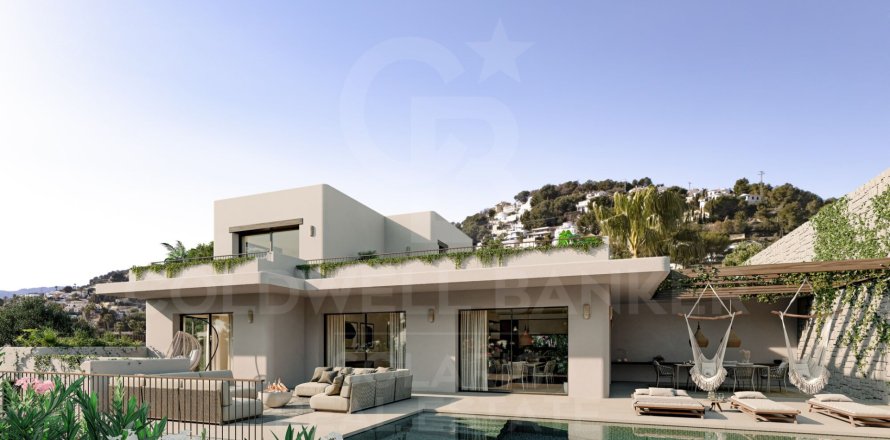 Villa a Moraira, Alicante, Spagna 3 camere da letto, 389 mq. N° 158573