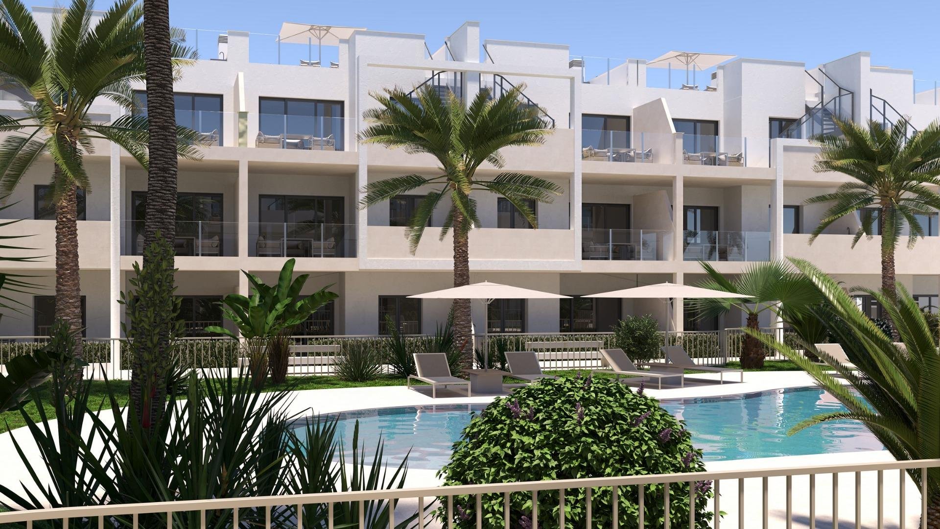 Huoneisto Torre-Pacheco, Murcia, Espanja 2 makuuhuonetta, 68 m2 No. 161259