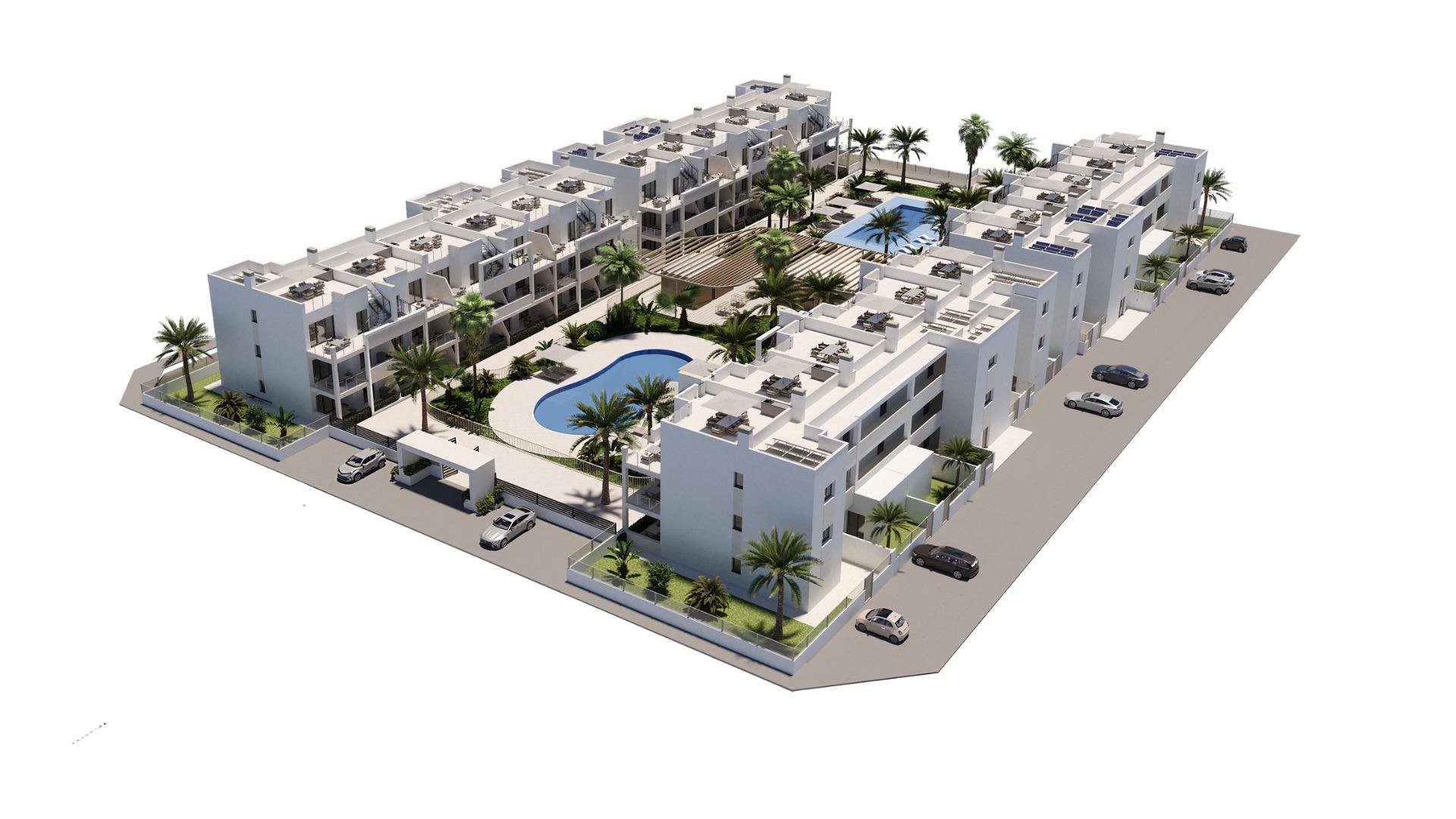 Huoneisto Torre-Pacheco, Murcia, Espanja 2 makuuhuonetta, 68 m2 No. 161259