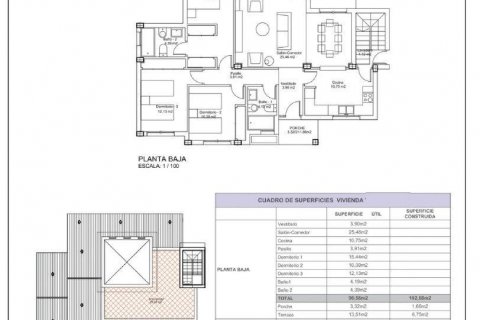 Villa en venta Lorca, Murcia, España 3 dormitorios, 112 m2 No. 115880 - foto 29