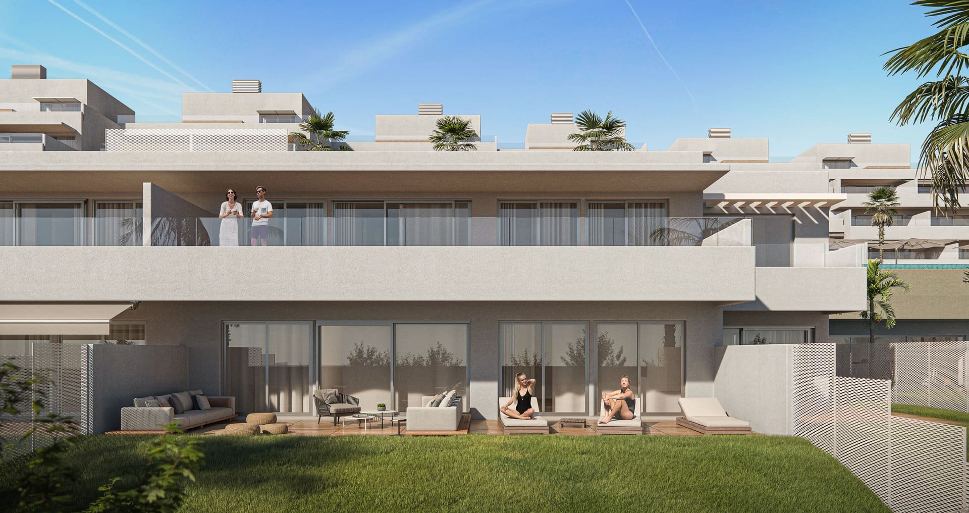 Huoneisto Estepona, Malaga, Espanja 2 makuuhuonetta, 81 m2 No. 151462
