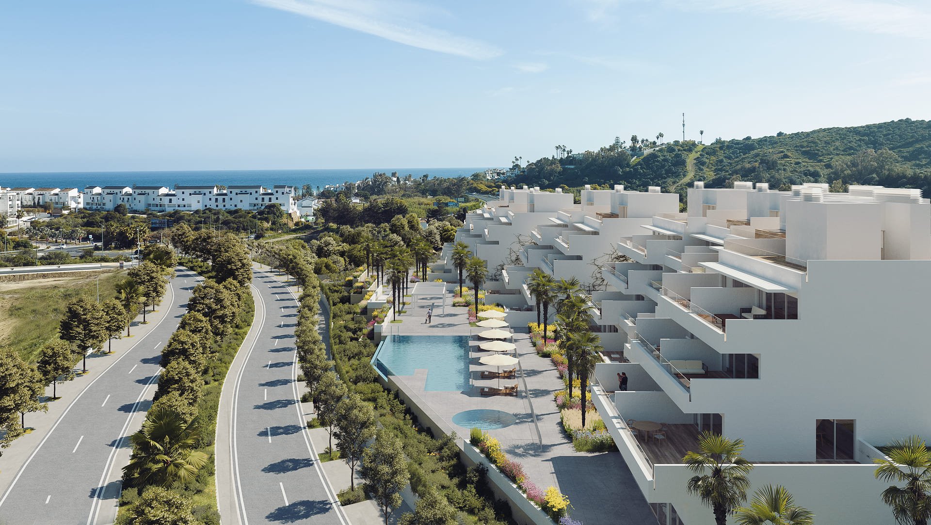 Huoneisto Estepona, Malaga, Espanja 2 makuuhuonetta, 81 m2 No. 151462