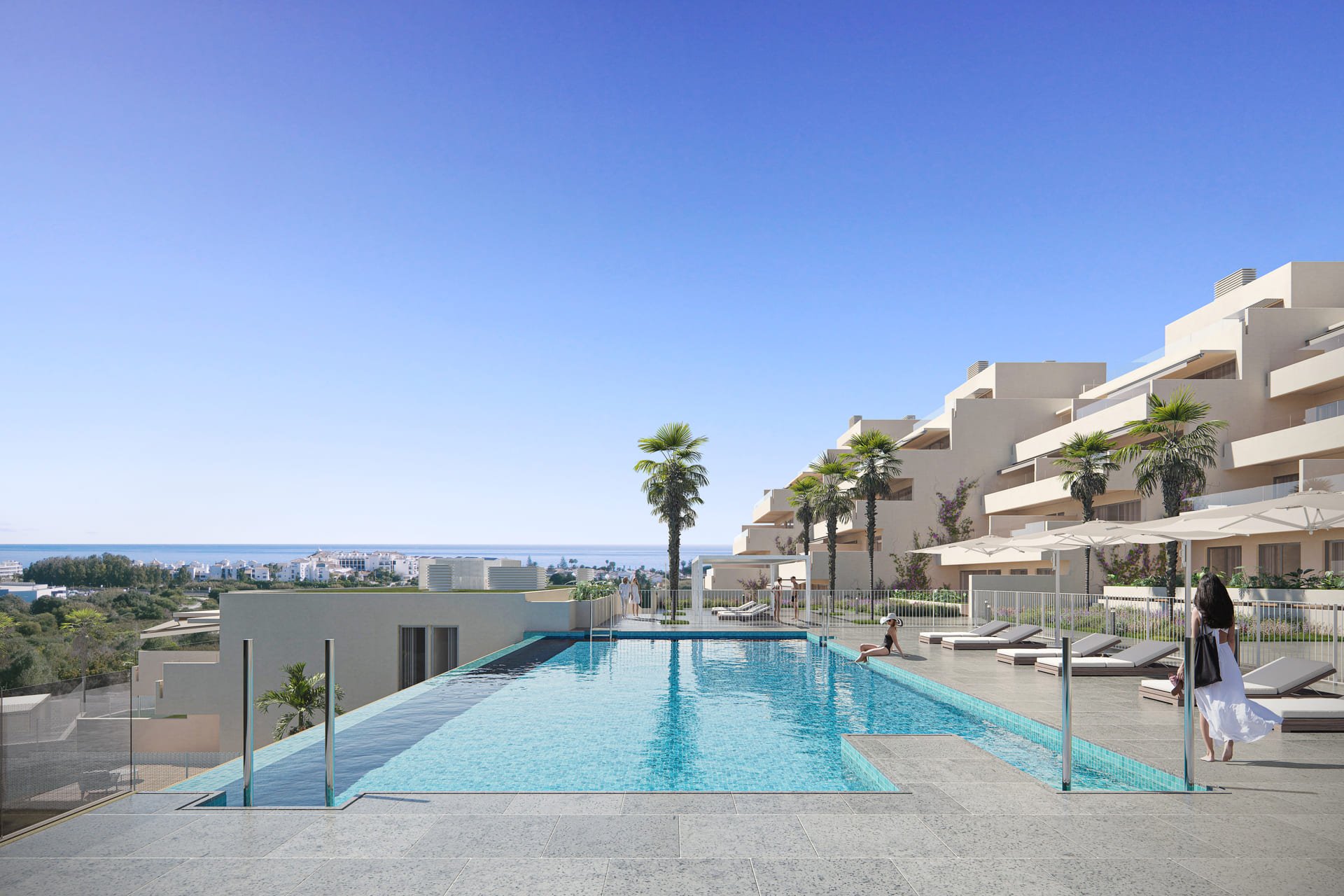 Huoneisto Estepona, Malaga, Espanja 2 makuuhuonetta, 81 m2 No. 151462