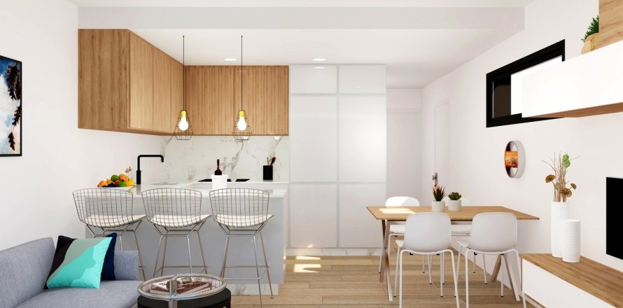 Villa à Santiago de la Ribera, Murcia, Espagne 3 chambres, 81.75 m2 No. 178362