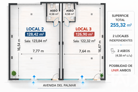 Lokal usługowy w Murcia, Hiszpania 2 sypialnie, 255 mkw. nr 173413 – zdjęcie 17