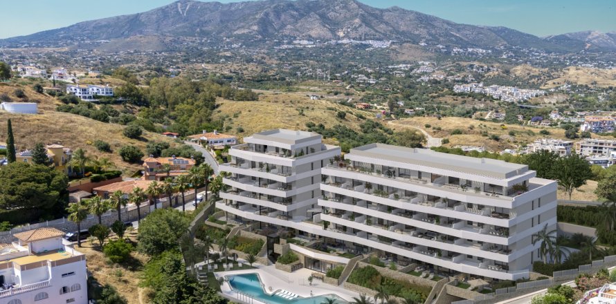 Apartment à Mijas, Malaga, Espagne 1 chambre, 75 m2 No. 194198