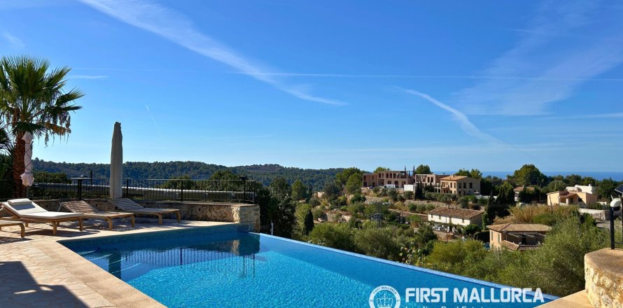 Finca à Puigpunyent, Mallorca, Espagne 5 chambres, 262 m2 No. 196749