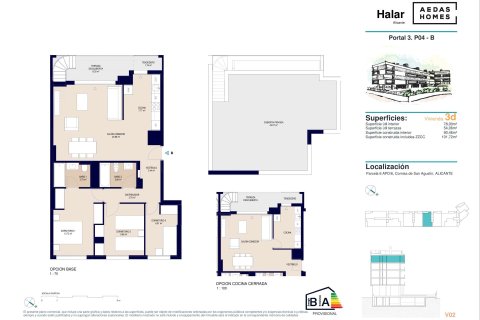 Wohnung zum Verkauf in Alicante, Spanien 3 Schlafzimmer, 98 m2 Nr. 176361 - Foto 19
