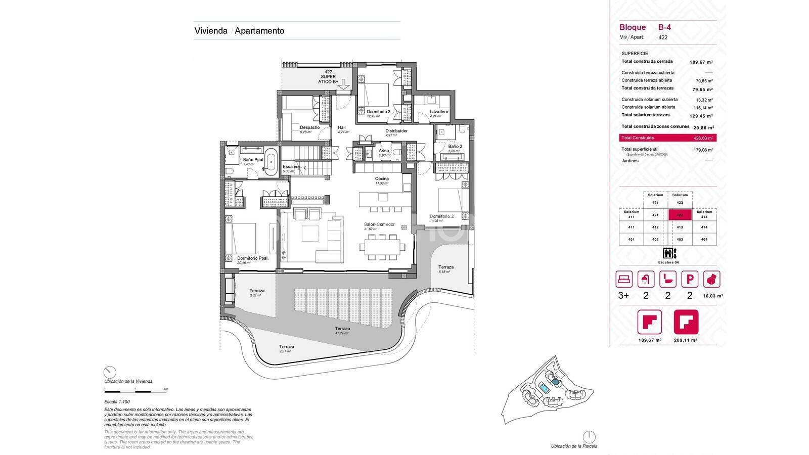 Apartment à Benahavis, Malaga, Espagne 4 chambres, 173 m2 No. 164722