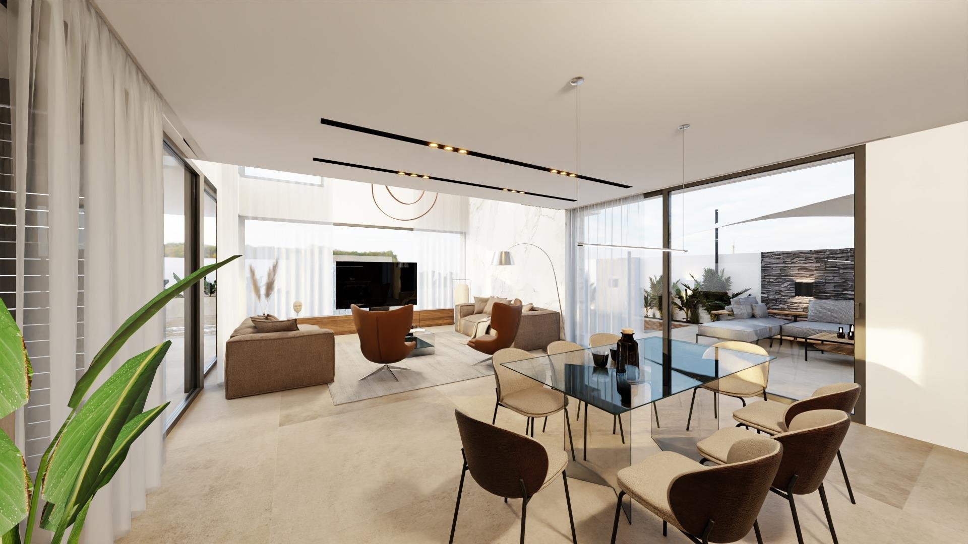 Villa en La Zenia, Alicante, España 4 dormitorios, 350 m2 No. 135237