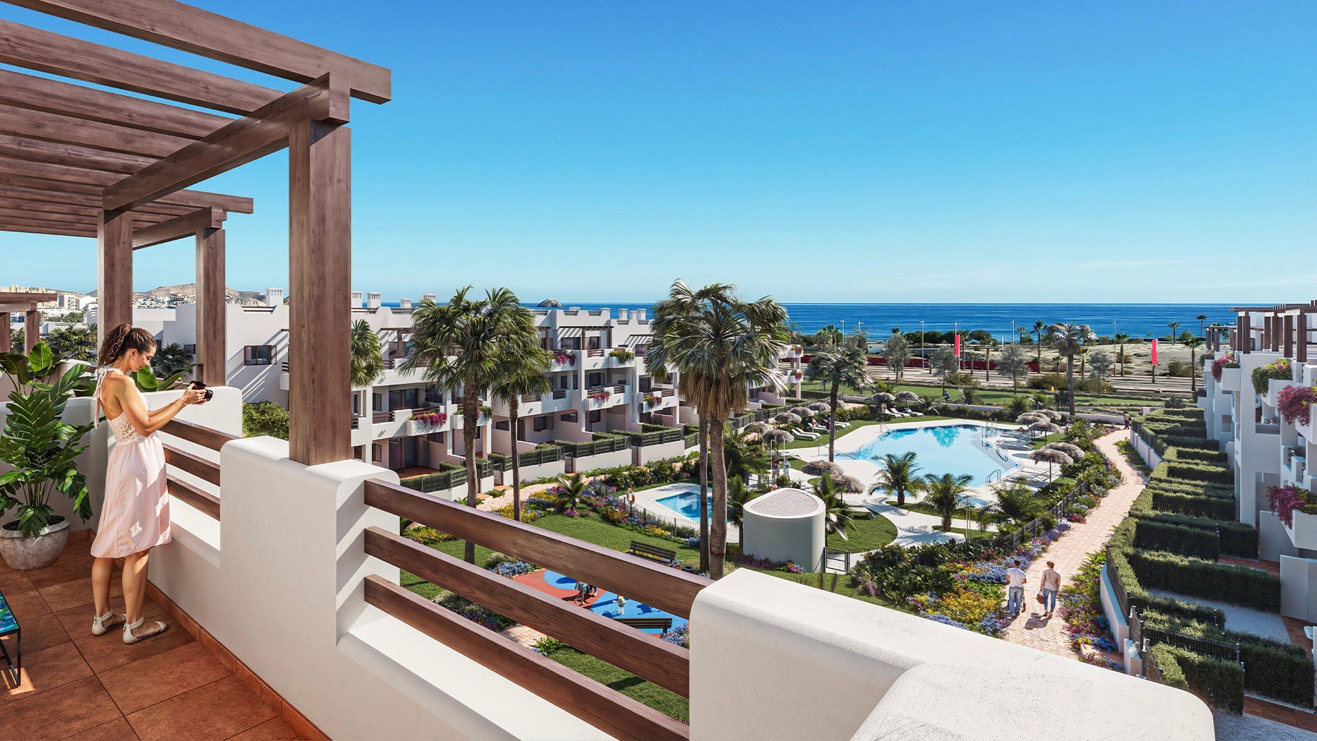 Apartamento en Pulpí, Almería, España 2 dormitorios, 74 m2 No. 148268