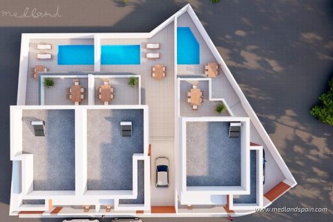 Villa till salu Daya Nueva, Alicante, Spanien 3 sovrum, 128 kvm. Nr. 139048 - foto 10