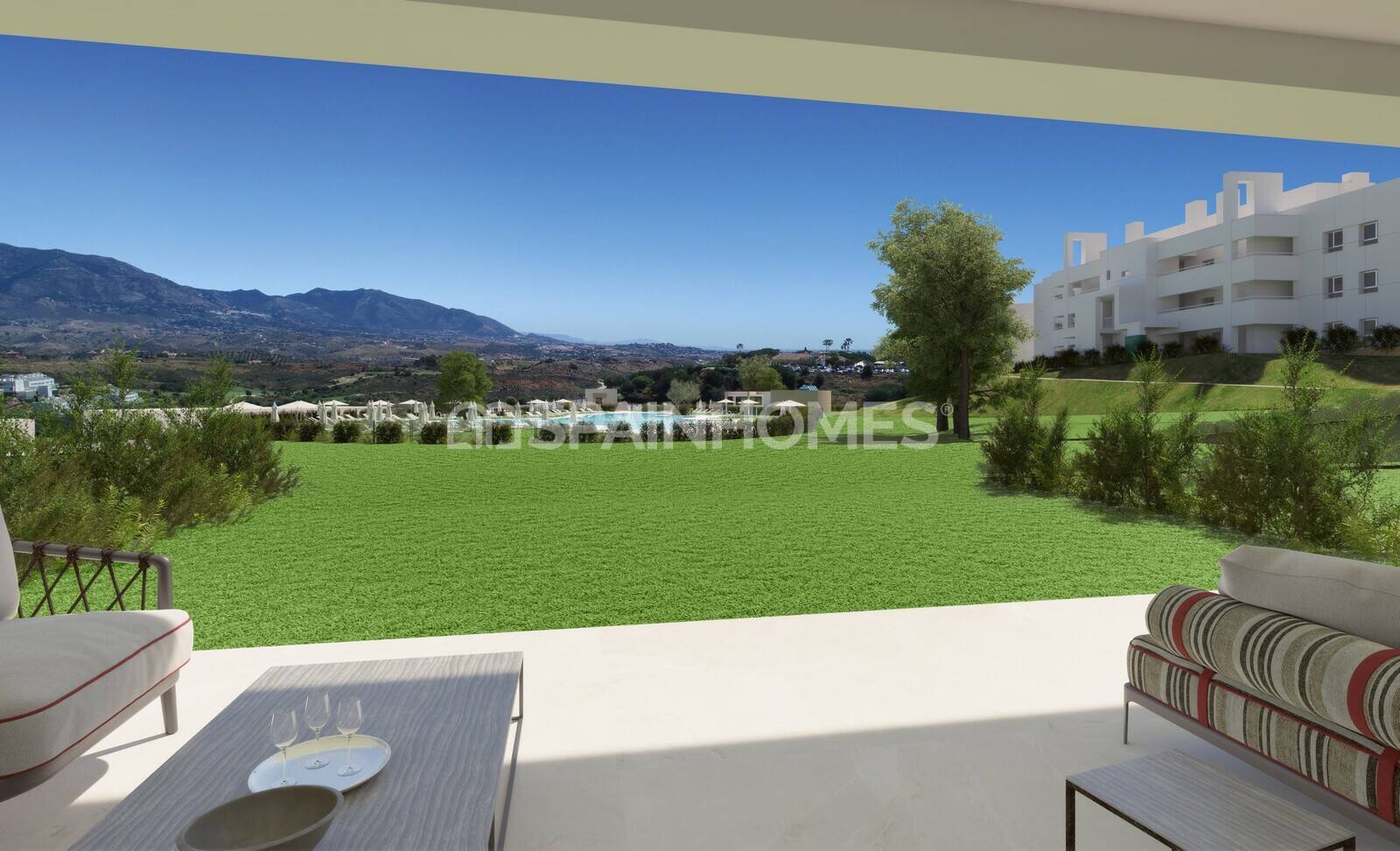 Apartment in Mijas, Malaga, Spain 2 bedrooms, 88 sq.m. No. 104414