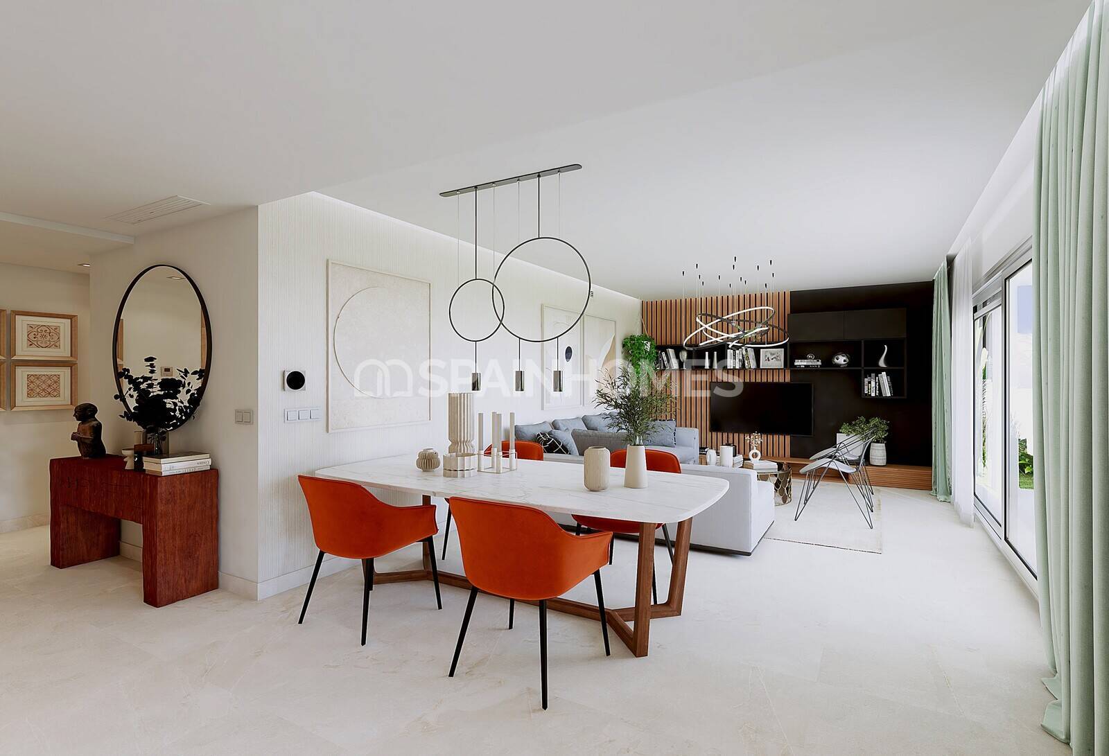 Apartment in Mijas, Malaga, Spain 2 bedrooms, 88 sq.m. No. 104414