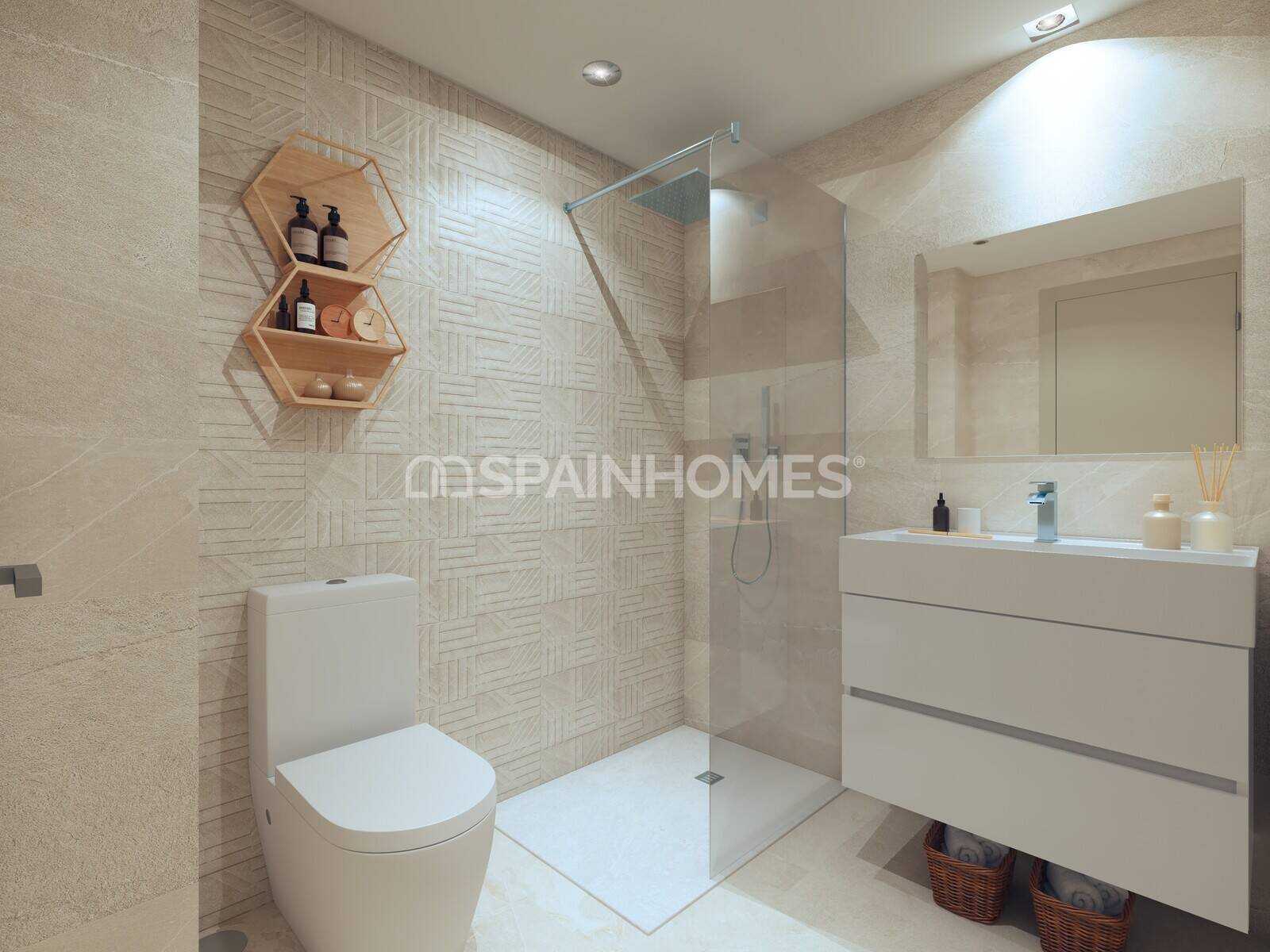 Apartment in Mijas, Malaga, Spain 2 bedrooms, 88 sq.m. No. 104414