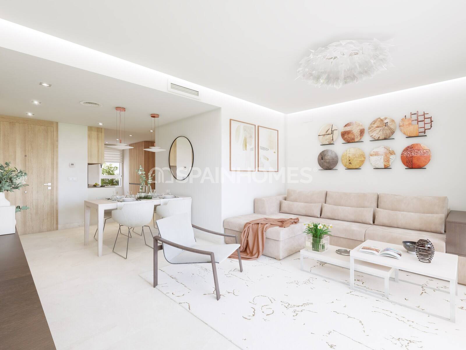 Apartment in Mijas, Malaga, Spain 2 bedrooms, 88 sq.m. No. 104414