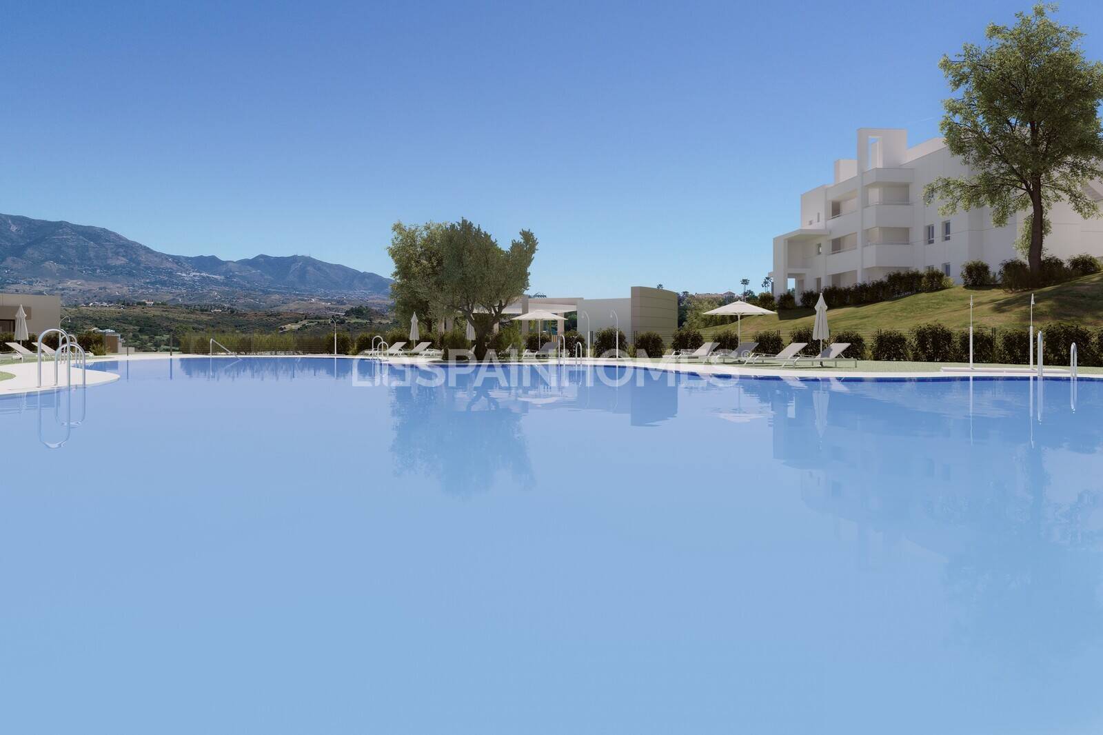 Apartment in Mijas, Malaga, Spain 2 bedrooms, 88 sq.m. No. 104414
