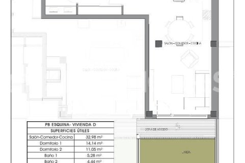 Apartamento en venta en Villajoyosa, Alicante, España 3 dormitorios, 110 m2 No. 177903 - foto 23