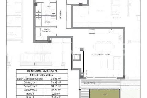 Apartamento en venta en Villajoyosa, Alicante, España 3 dormitorios, 110 m2 No. 177903 - foto 22