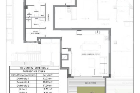 Apartamento en venta en Villajoyosa, Alicante, España 3 dormitorios, 110 m2 No. 177903 - foto 26