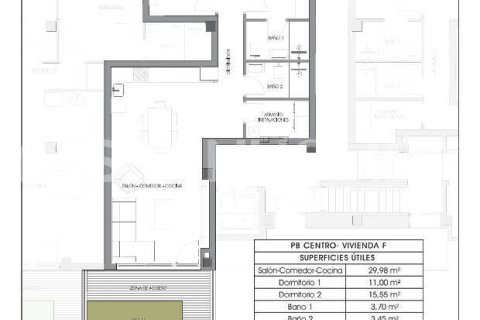 Apartamento en venta en Villajoyosa, Alicante, España 3 dormitorios, 110 m2 No. 177903 - foto 25