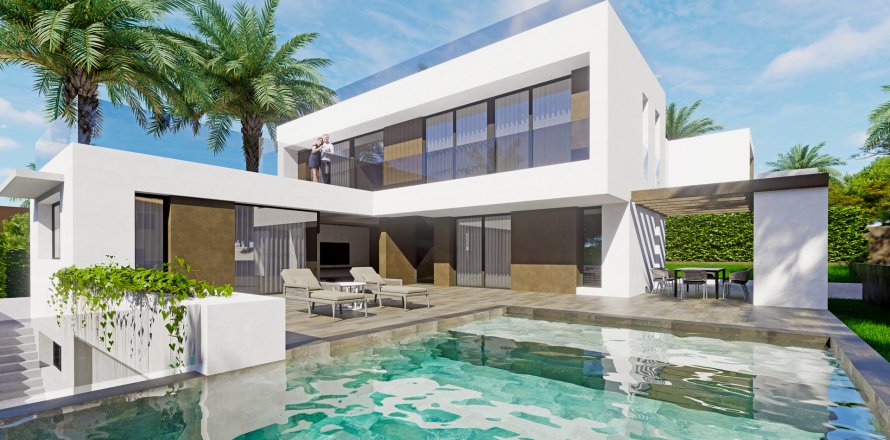 Villa Benidorm, Alicante, Spagna 6 camere da letto, 375 mq. N° 133802