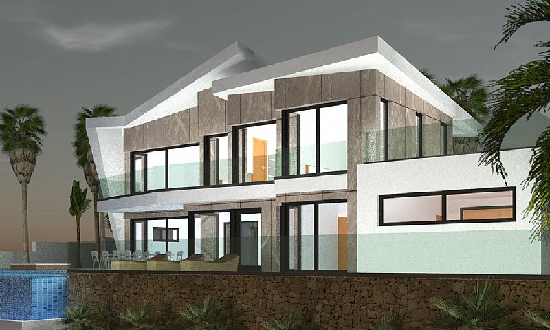 Вилла в Кальпе, Аликанте, Испания 4 спальни, 350м2 №133800