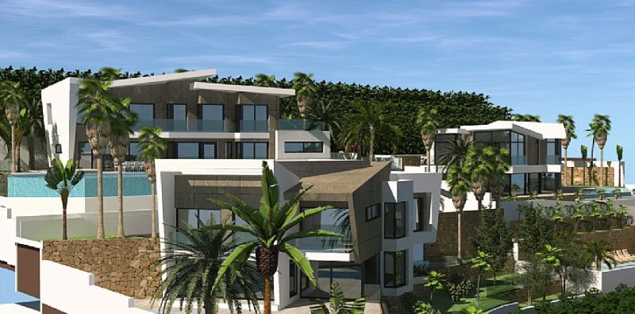 Villa Calpe, Alicante, Espagne 4 chambres, 350 m2 No. 133800