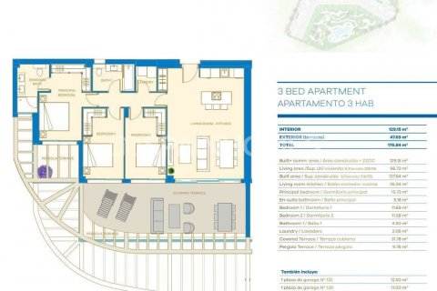 Kattohuoneisto myytävänä Mijas, Malaga, Espanja, 3 makuuhuonetta, 82 m2 No. 108124 - kuva 11