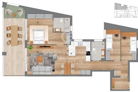 Penthouse à vendre à Barcelona, Espagne, 3 chambres, 135 m2 No. 178657 - photo 4