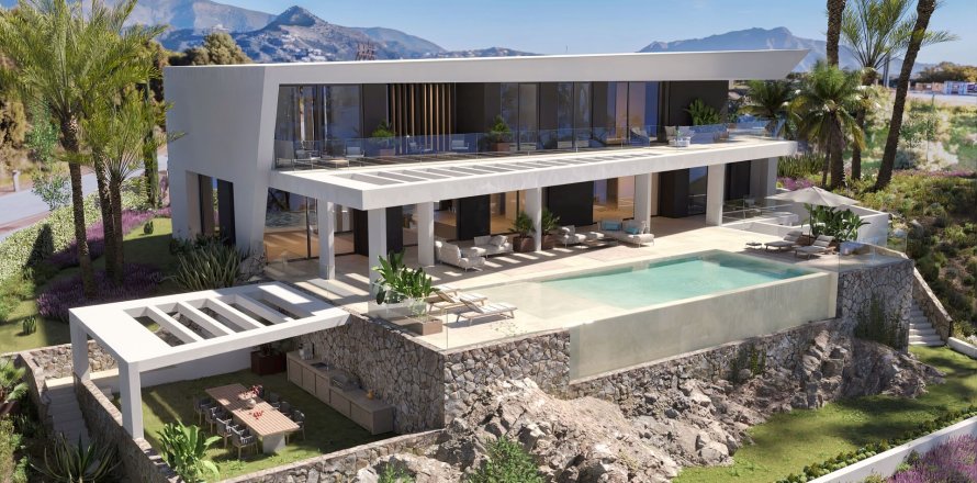 Villa Estepona, Malaga, Spānijā 5 istabas, 475 m2 Nr. 137417