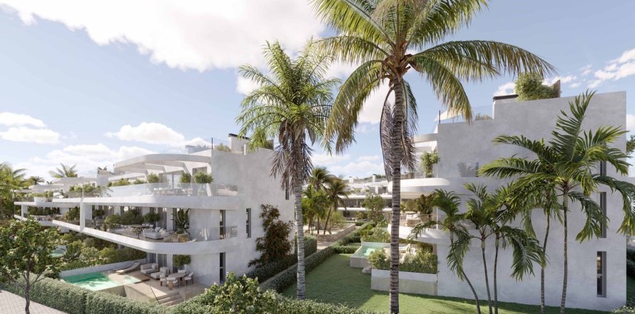 Lägenhet i Estepona, Malaga, Spanien 1 sovrum, 62.65 kvm. Nr. 190718