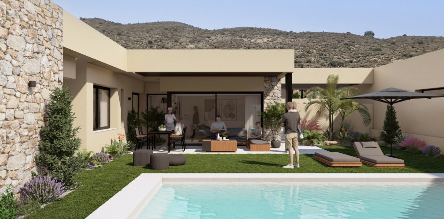 Villa a Banos Y Mendigo, Murcia, Spagna 3 camere da letto, 201 mq. N° 156277