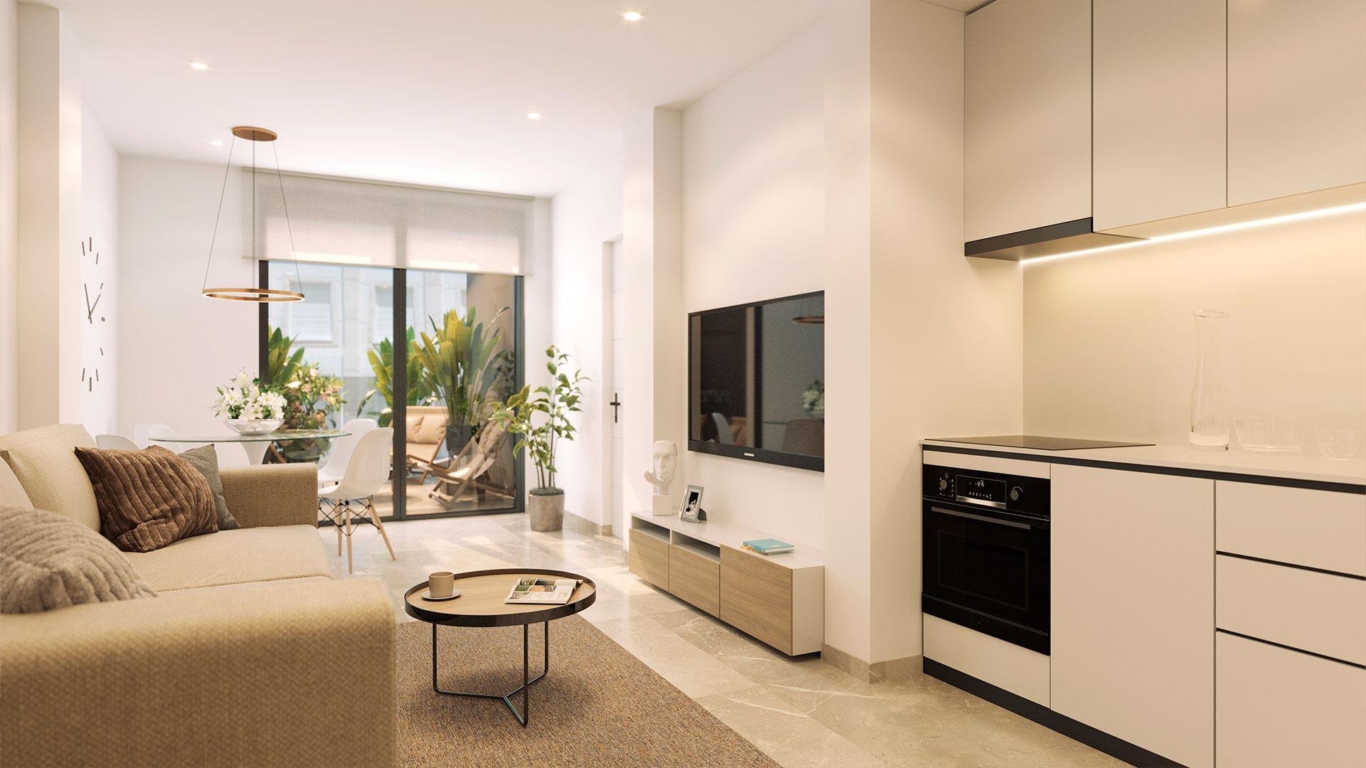 Wohnung in Torrevieja, Alicante, Spanien 1 Schlafzimmer, 75 m2 Nr. 135280