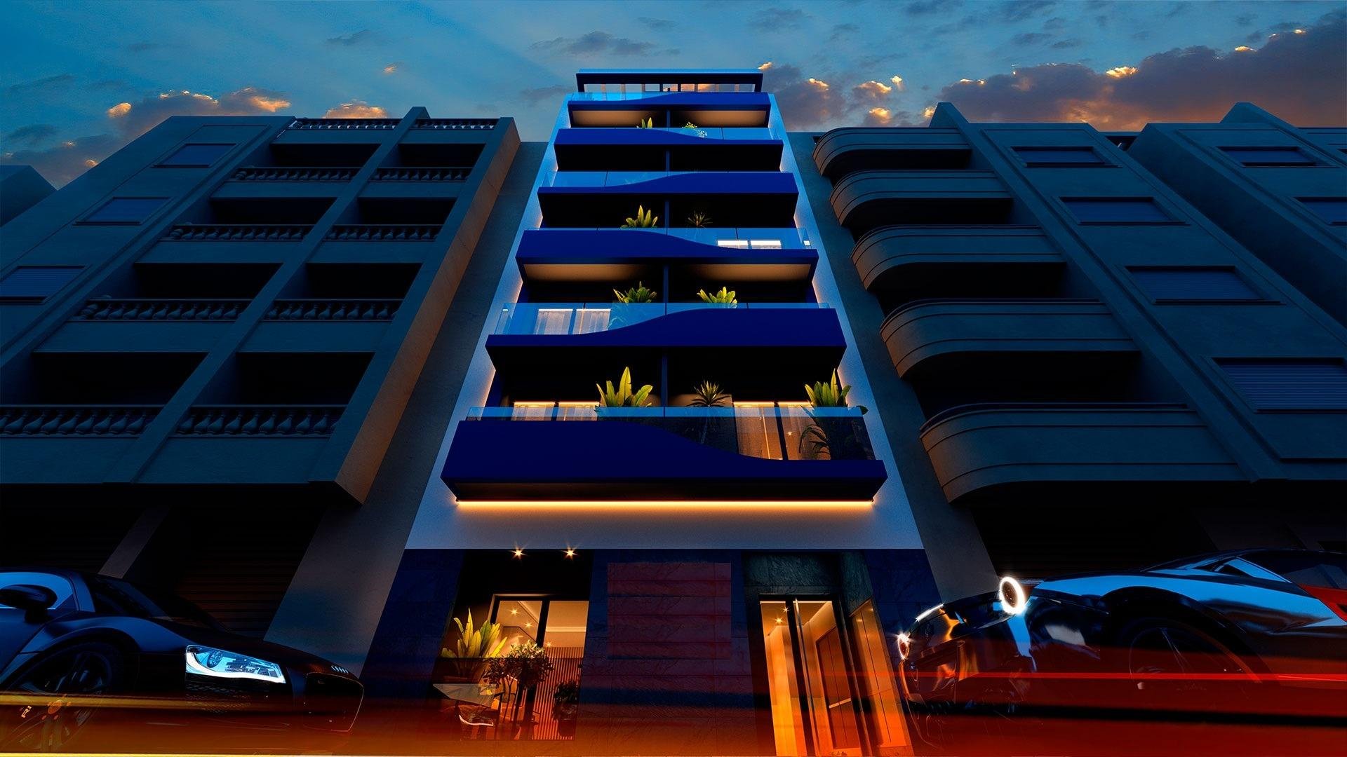 Wohnung in Torrevieja, Alicante, Spanien 1 Schlafzimmer, 75 m2 Nr. 135280