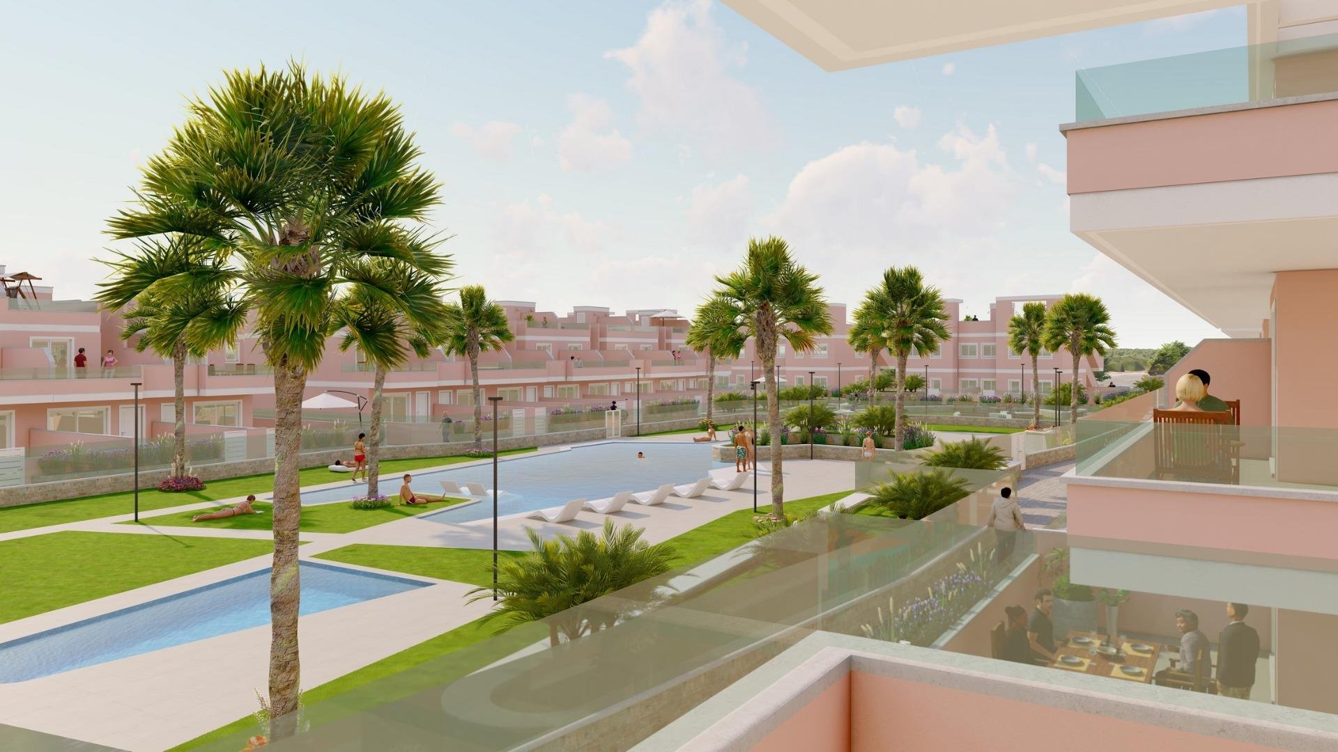 Villa en Pilar de la Horadada, Alicante, España 3 dormitorios, 83 m2 No. 135392