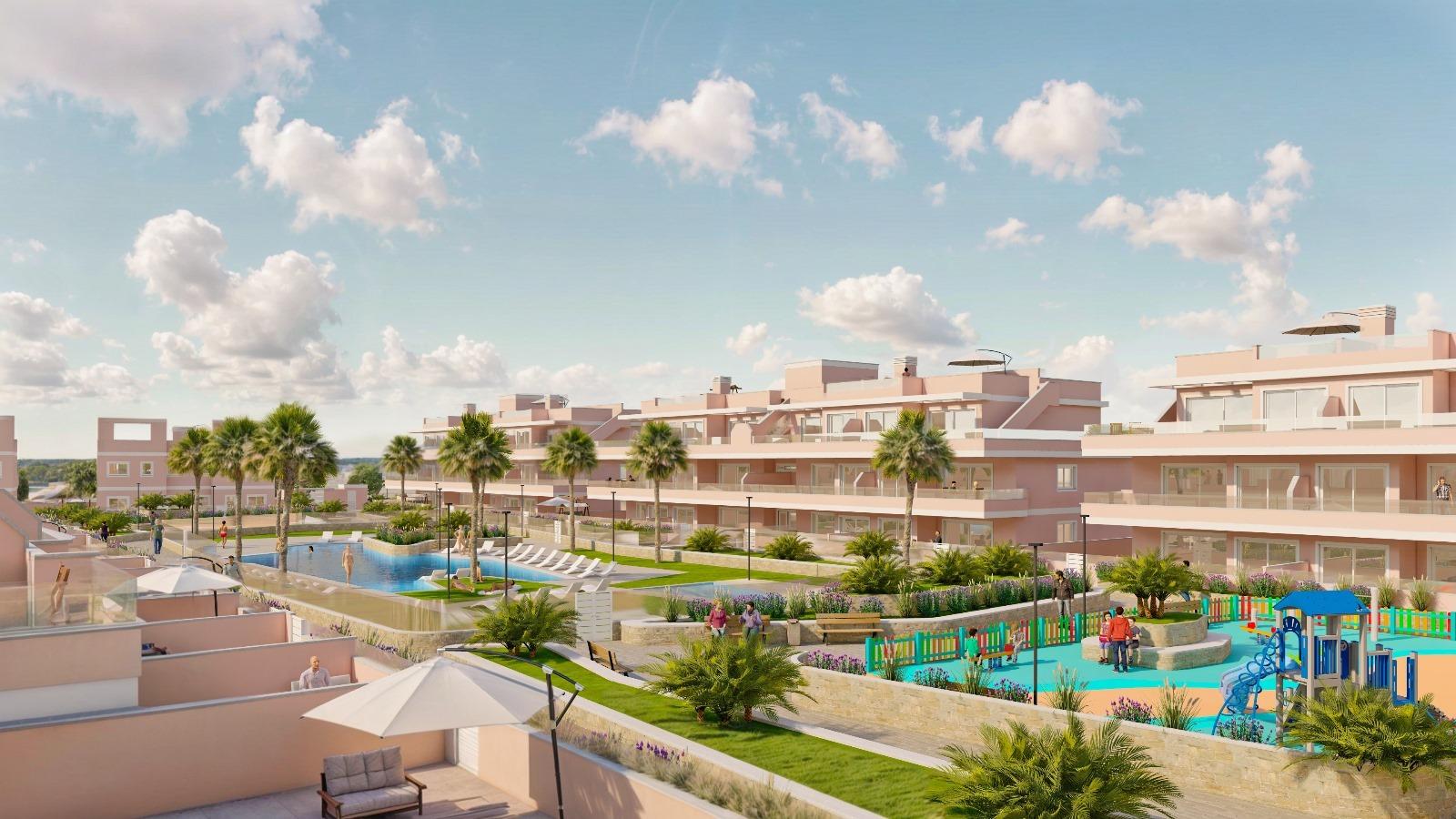 Apartment in Pilar de la Horadada, Alicante, Spain 3 bedrooms, 76 sq.m. No. 135396