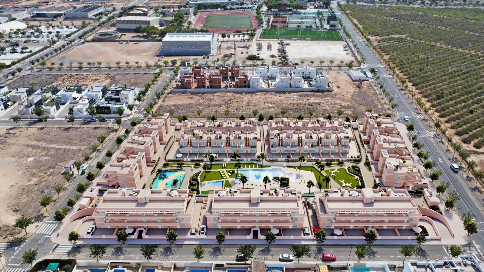 Apartment in Pilar de la Horadada, Alicante, Spain 3 bedrooms, 76 sq.m. No. 135396