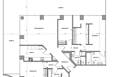 Huoneisto myytävänä Barcelona, Espanja, 3 makuuhuonetta, 187 m2 No. 154587 - kuva 30